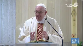 Papa Francesco, omelia a Santa Marta del 27 aprile 2020
