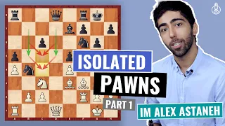 A winning Strategy against a weak Isolated Pawn | Chess Middlegame