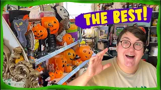 CHAOTIC ENERGY Thrifting for VINTAGE HALLOWEEN! Plus Our GIANT HALLOWEEN HAUL!