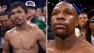 Mayweather vs. Pacquiao: Face Off in Vegas Match