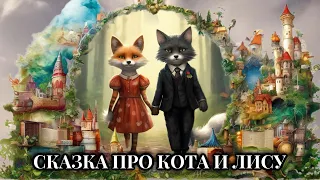 КОТ И ЛИСА | Аудио сказка для детей