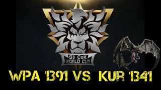 Clash of kings: World Cup S3 Wpa 1391vs 1341