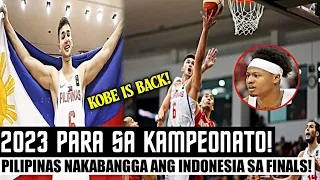 2023 CHAMPIONSHIP: KOBE PARAS IS BACK! | Gilas Pilipinas vs Indonesia FINALS