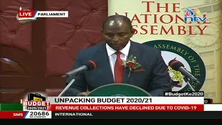 Treasury CS Ukur Yatani tables 3.2trn Kenya budget