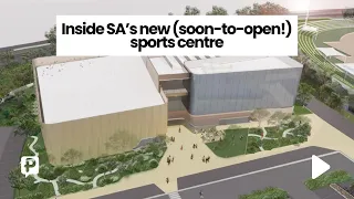 Walk through SASI's new (soon-to-open!) sports centre