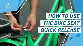 How to Use the Bike Seat Quick Release