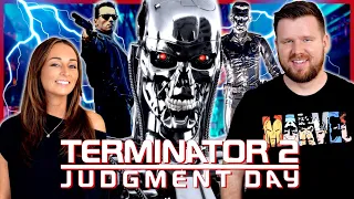 My wife watches Terminator 2: Judgment Day for the FIRST time || Movie Reaction