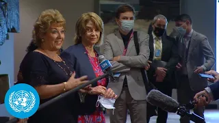 Ireland and Norway on Syria - Security Council Media Stakeout (6 July 2021)