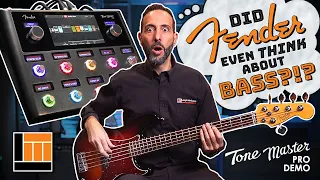 Is the Fender Tone Master Pro GOOD for BASS? [Product Demo]