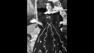 Maria Callas sings "Non si da follia maggiore" from Rossini's Il Turco in Italia (October 19, 1950)