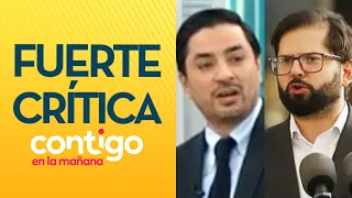 "¡TIENE UN DESORDEN!": La dura crítica de Álvaro Carter contra el Gobierno - Contigo en la Mañana