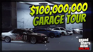 GTA 5 - $100,000,000 GARAGE TOUR!! 60 STUNNING VEHICLES!! (GTA 5 Online)