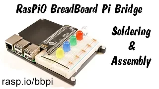 RasPiO Breadboard Pi Bridge Assembly