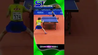 Fast attacks from backhand and forehand #sports #worldtabletennis #pingpong #shorts