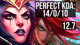 LEBLANC vs KATA (TOP) | 14/0/10, Legendary, 1.4M mastery, 400+ games | TR Master | 12.7