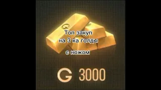 #рекомендации #standoff2 хороший закуп на 3000 голды ￼￼