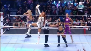 Entradas Sasha Banks, Bianca Belair, Charlotte Flair & Becky Lynch - WWE Raw 11/10/2021 (En Español)