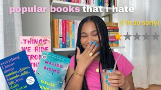 popular books that i hate (i'm so sorry)