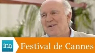 Michel Piccoli au Festival de Cannes - Archive INA