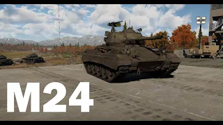 M24 Chaffee в War Thunder - Маленький аннигилятор