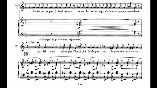 F. Poulenc: Dialogues des Carmélites - Act 1 (with score)