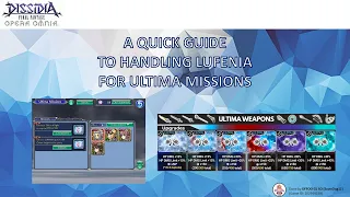 DFFOO GL (Ultima Mission) Handling LUFENIA TIps Guide