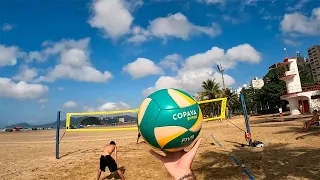 Vôlei de Praia - Primeira pessoa - GOPRO 10. Ep 1