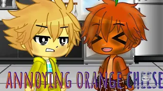 Annoying orange cheese ( gacha club)