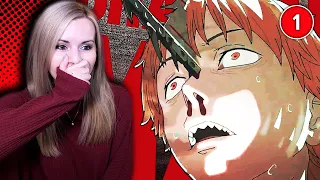 This Is MADNESS! - Chainsaw Man Episode 1 REACTION