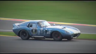 Shelby Cobra Daytona Coupe on Spa Summer Classic + Onboard Emile Breittmayer ! [HD]