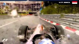 Codemasters F1 2010 Monaco Hotlap 1:17.263 WET