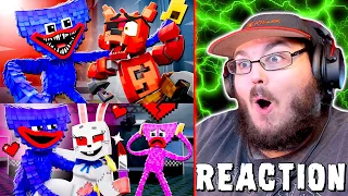 POPPY PLAYTIME vs FNAF! - Animation & VANNY is in LOVE? - FNAF Security Breach Animation REACTION!!!