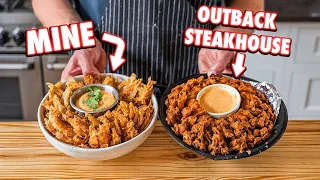 Making Outback Steakhouse Blooming Onion At Home | But Better