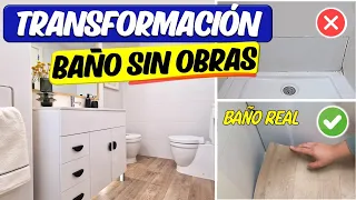 LO MÁS FÁCIL! para RENOVAR TU BAÑO y SIN OBRAS