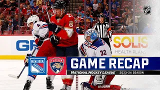 Rangers @ Panthers 12/29 | NHL Highlights 2023