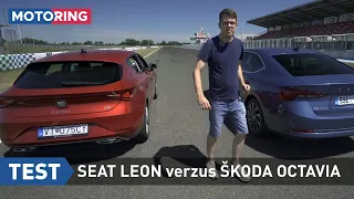 Porovnávací test: Seat Leon 1.5 TSI verzus Škoda Octavia 1.5 TSI | Motoring TA3