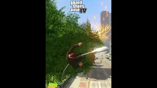 Evolution of “protagonists FLYING🪽 from a bike” in GTA:#gta #shorts #evolution