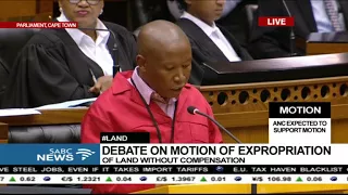 Malema calls for urgent constitution amendment on land expropriation