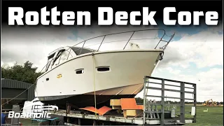 Our Boat has a Rotten Deck Core - DIY Boat Rebuild - EP.36