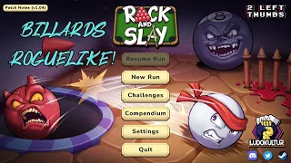 There's a Billards Roguelike! Rack and Slay Gameplay and First Impressions