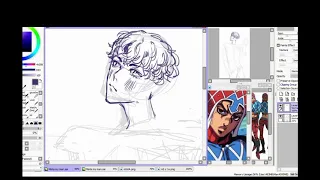 Guido Mista [Speedpaint] | Sketch + Rendering