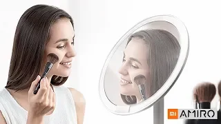 Зеркало для макияжа с подсветкой Xiaomi AMIRO Mini - Обзор
