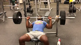 Incline Bench Press: 315 LBS For 1 Rep