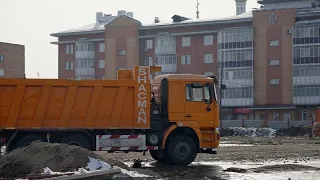 Динамика строительства микрорайона Монгун в г. Кызыл (март 2024 г.)
