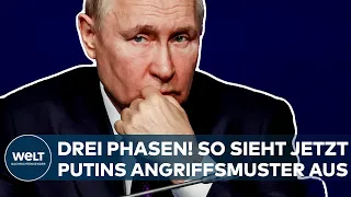 PUTINS KRIEG: Luftalarm in der Ukraine! So sieht das zermürbende Angriffsmuster der Russen aus