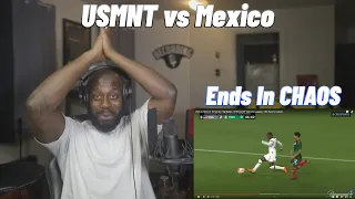 USMNT vs MEXICO Ended In Chaos | FULL HIGHLIGHTS (We Did It)