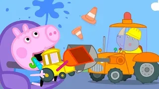 Świnka Peppa 🚜 Roboty Drogowe 🚧 Bajki Po Polsku | Peppa po Polsku