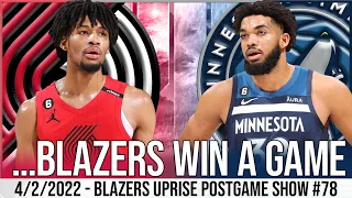 Minnesota Timberwolves vs Portland Trail Blazers Recap | Blazers Uprise Postgame Show | Highlights