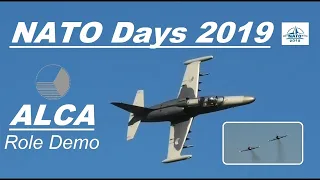 L-159 Alca (Role Demo) ▲ Czech Air Force 🇨🇿 ▲ NATO Days 2019 ▲ + view from the display line