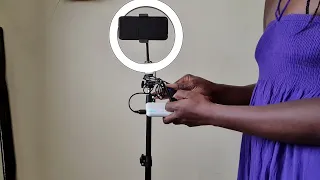 HOW TO ASSEMBLE A TRIPOD STAND AND A RINGLIGHT WITH PHONE HOLDER | SIMPLE FOR BEGINNERS